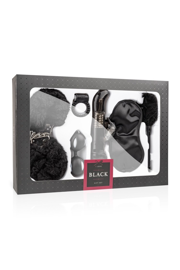 I Love Black Gift Set Loveboxxx