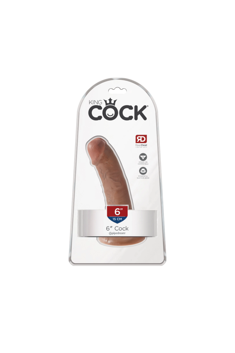 Dildo King Cock 6 Tan Pipedream