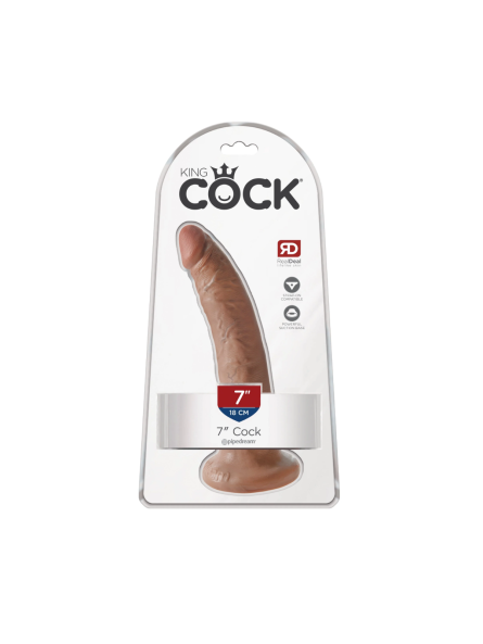 Dildo King Cock 7 Tan Pipedream