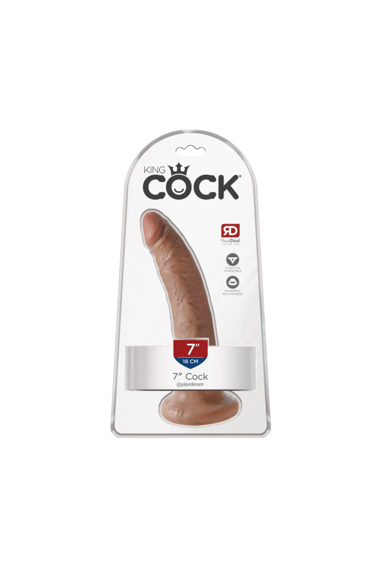 Dildo King Cock 7 Tan Pipedream