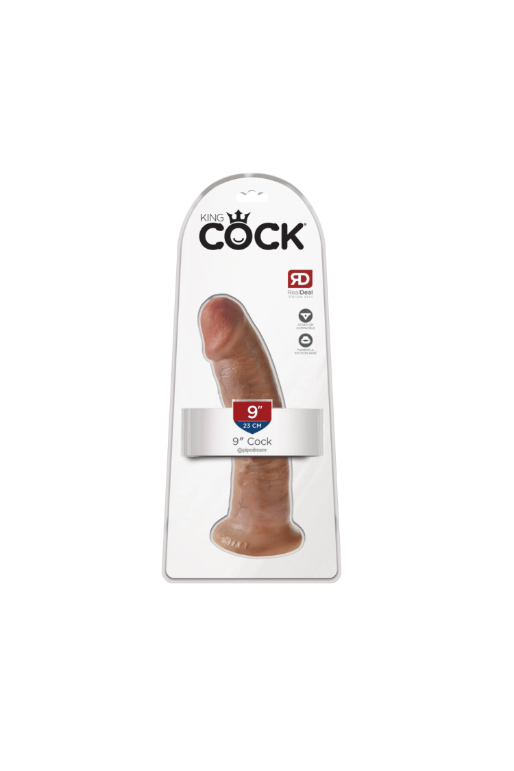 Dildo King Cock 9 Tan Pipedream