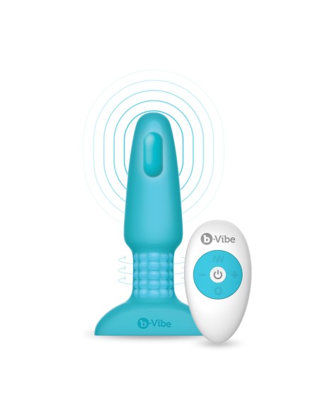 Korek analny Rimming Plug 2 Teal b-Vibe