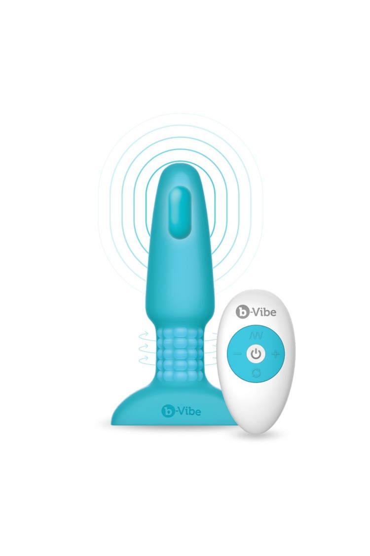 Korek analny Rimming Plug 2 Teal b-Vibe