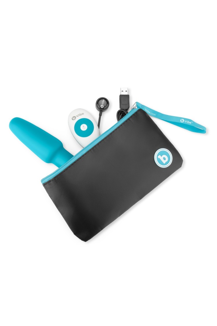 Korek analny Rimming Plug 2 Teal b-Vibe