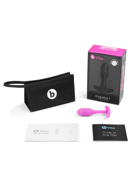 Korek analny Snug Plug 1 Fuchsia b-Vibe