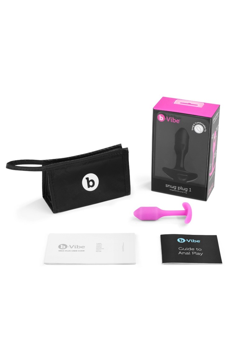 Korek analny Snug Plug 1 Fuchsia b-Vibe