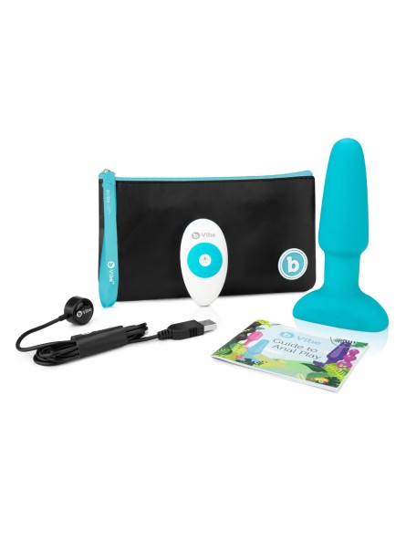 Korek analny Rimming Plug 2 Teal b-Vibe
