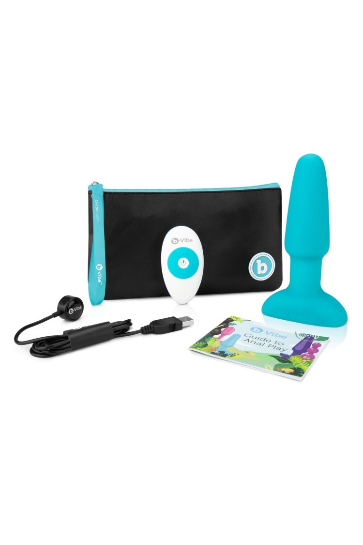 Korek analny Rimming Plug 2 Teal b-Vibe