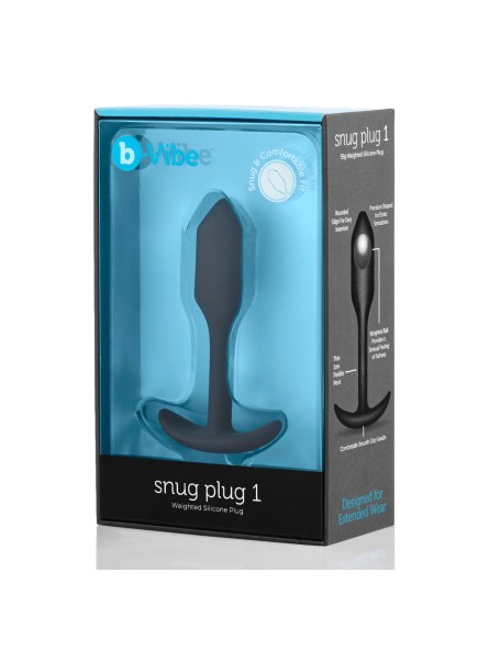 Korek analny Snug Plug 1 Black b-Vibe