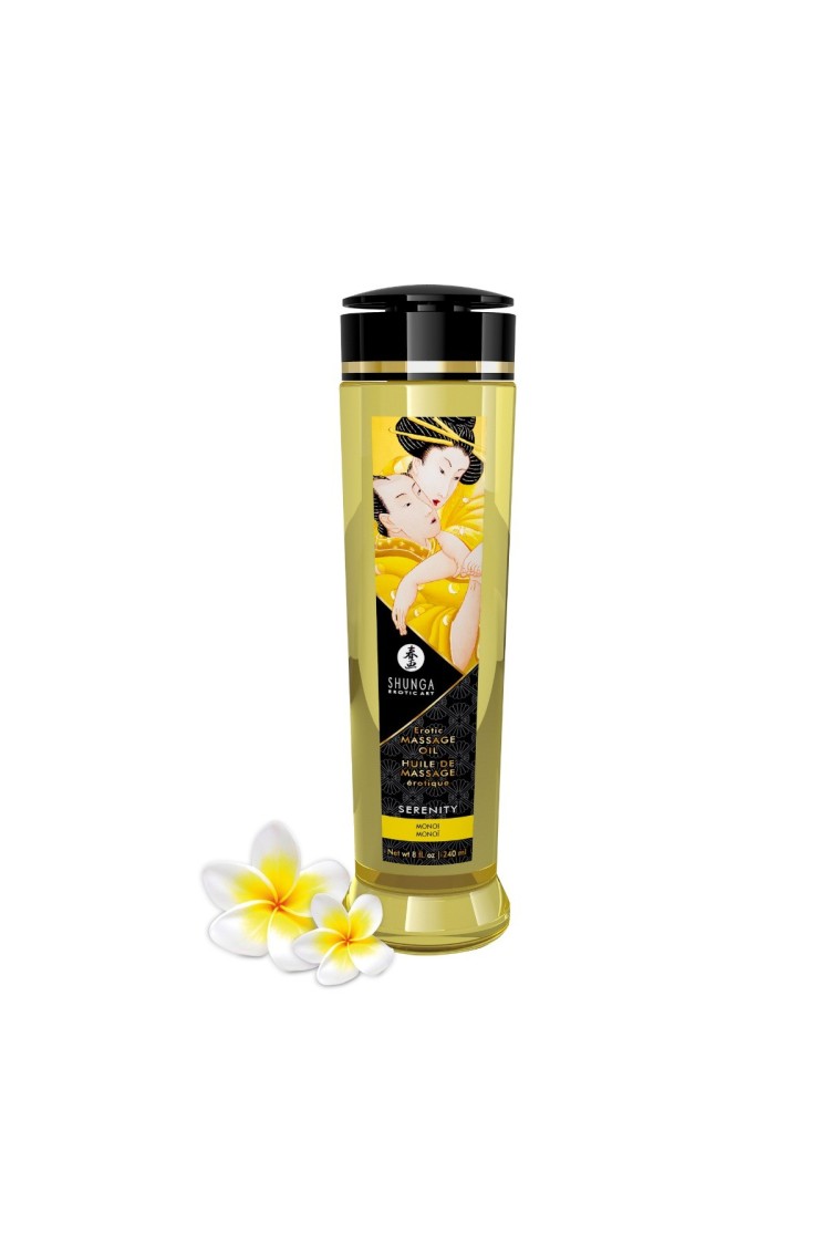 Erotic Massage Oil Serenity / Monoi 240Ml Shunga
