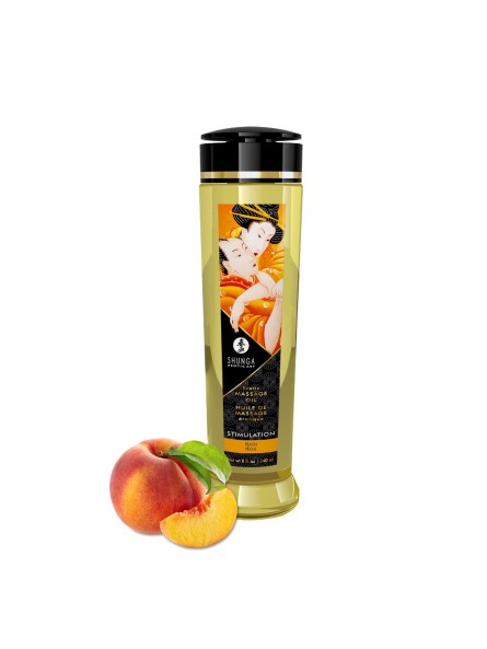 Erotic Massage Oil Stimulation / Peach 240Ml Shunga