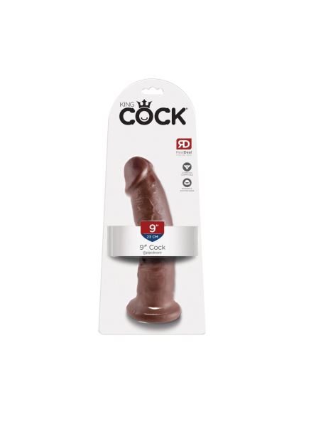 Dildo King Cock 9 Brown Pipedream