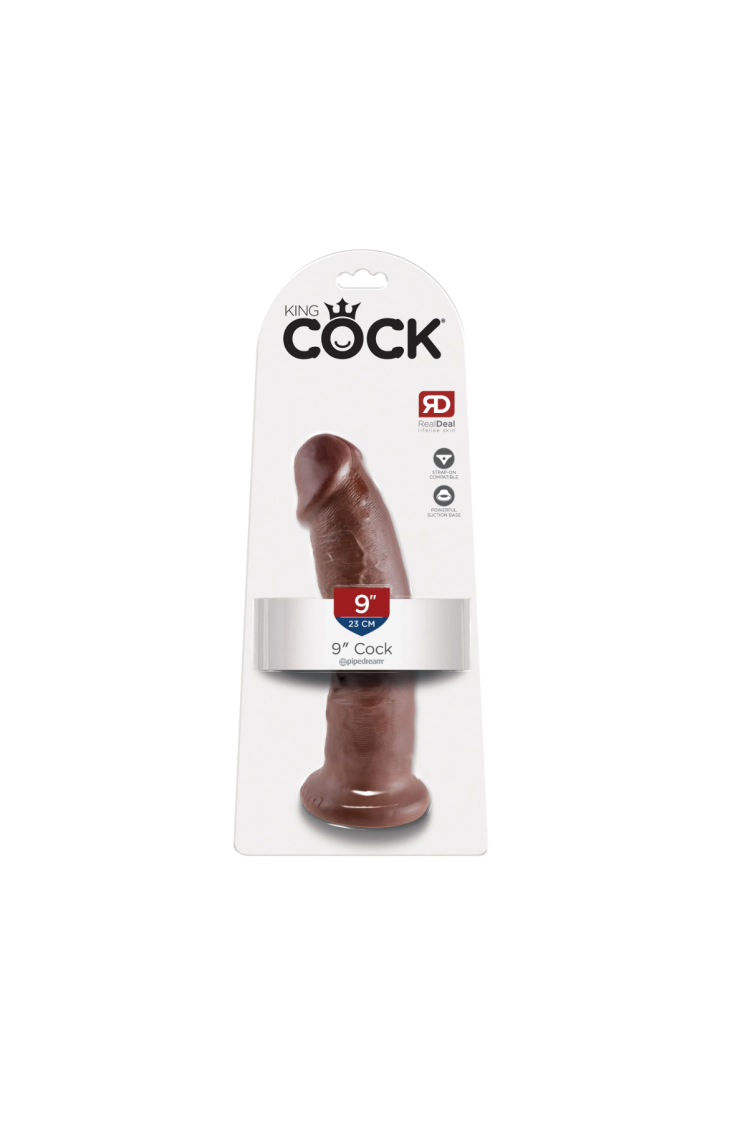 Dildo King Cock 9 Brown Pipedream