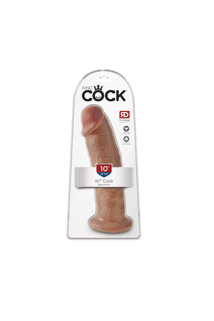 Dildo King Cock 10 Tan Pipedream
