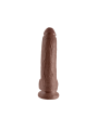 Dildo King Cock With Bals 9 Brown Pipedream