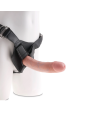 Uprząż Z Dildo King Cock Strap On Horness 8 Light Pipedream