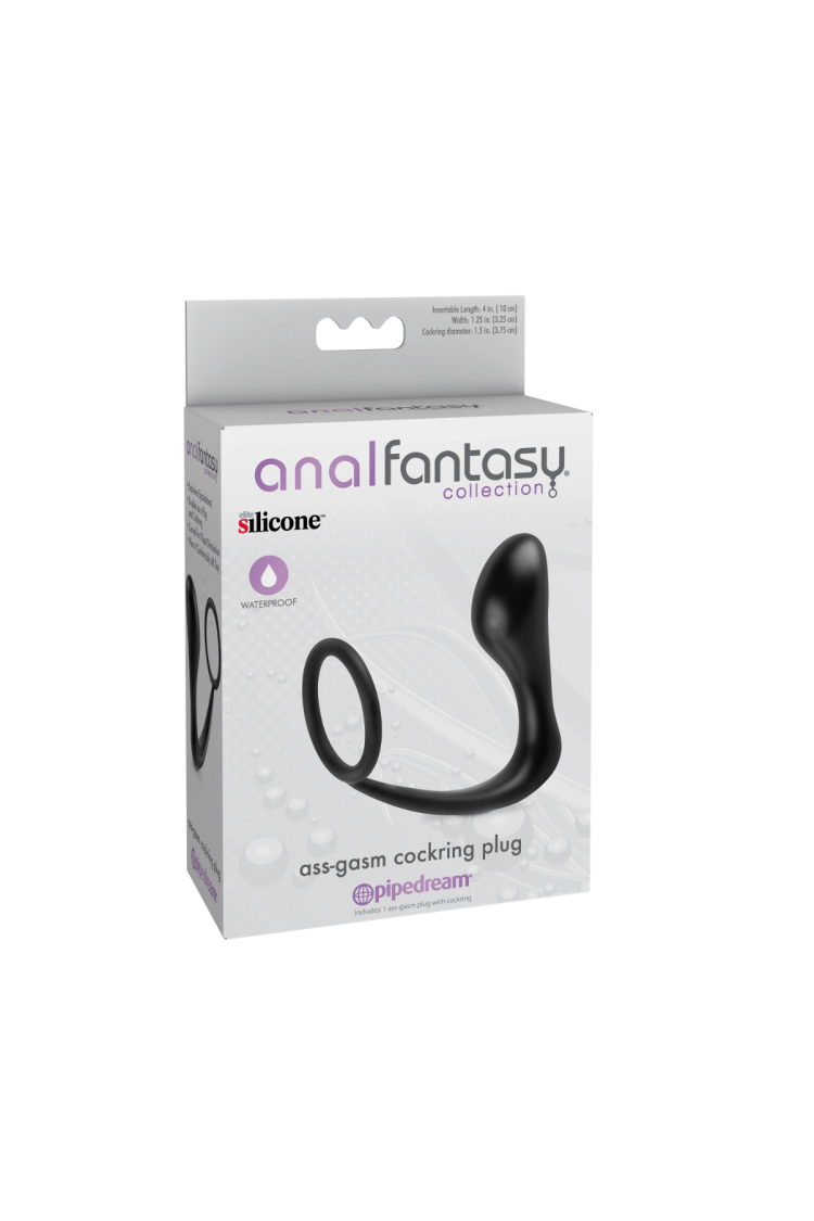 Korek Analny Ass-Gasm® Cockring Plug Pipedream
