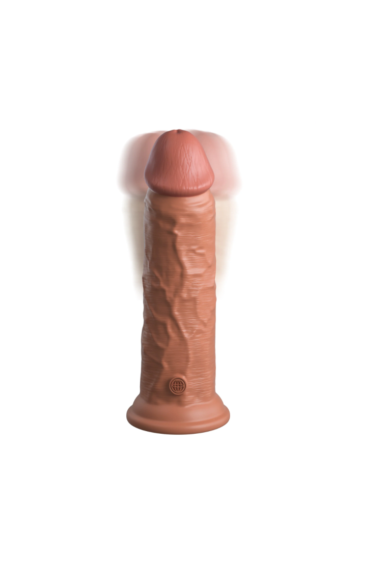 Wibrujące Dildo King Cock Elite Silicone Dual Density Cock 8 Pipedream