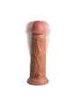 Wibrujące Dildo King Cock Elite Silicone Dual Density Cock 8 Pipedream