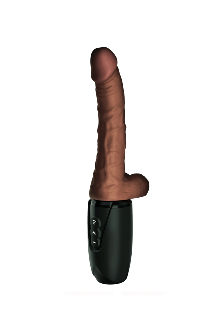 Wibrator King Cock Thrusting Cock With Balls Pipedream