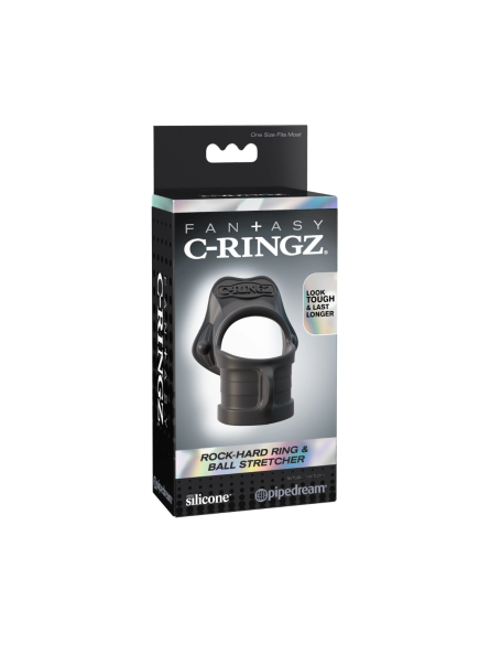 Pierścień Fantasy C-Ringz Rock Hard Ring & Ball Stretcher Pipedream