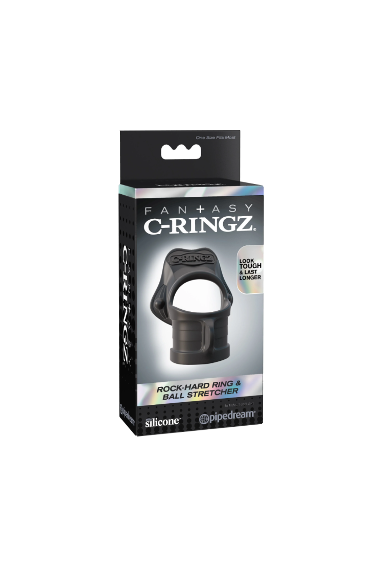 Pierścień Fantasy C-Ringz Rock Hard Ring & Ball Stretcher Pipedream