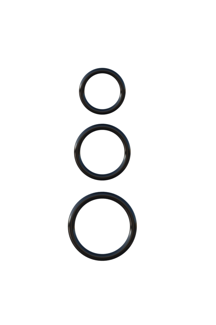Zestaw Pierścieni Fantasy C-Ringz Silicone 3-Ring Stamina Set Pipedream