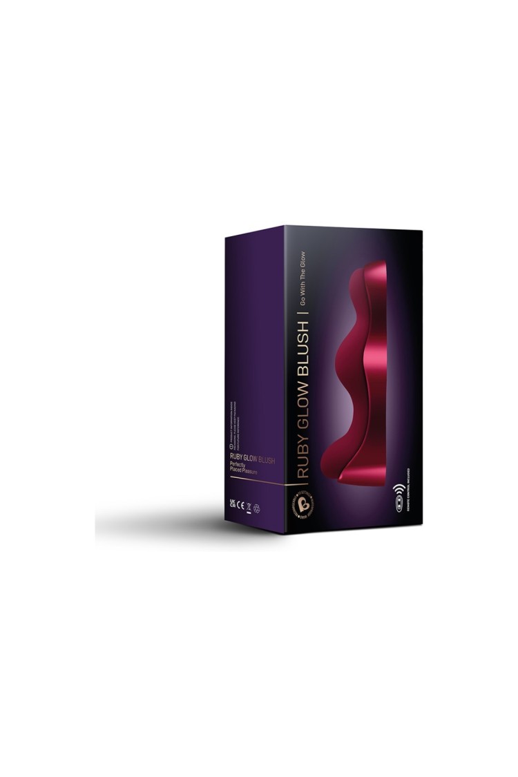 Wibrator Rocks-Off Ruby Glow Blush Red Rocks-Off