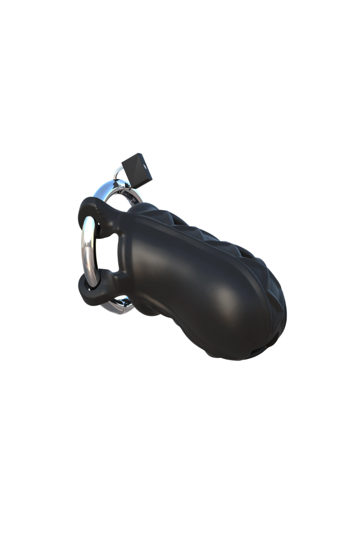 Klatka Na Penisa Fantasy C-Ringz Extreme Silicone Cock Blocker Pipedream