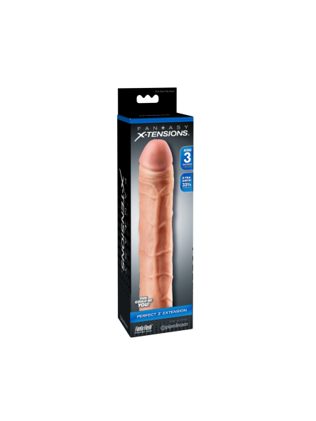Nakładka Na Penisa Fantasy X-Tensions Perfect 3" Extension Light Pipedream
