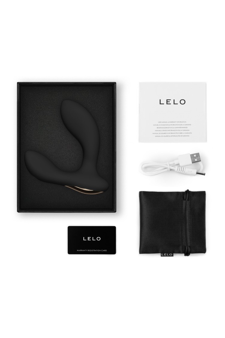 Masażer Prostaty Hugo 2 Black Lelo
