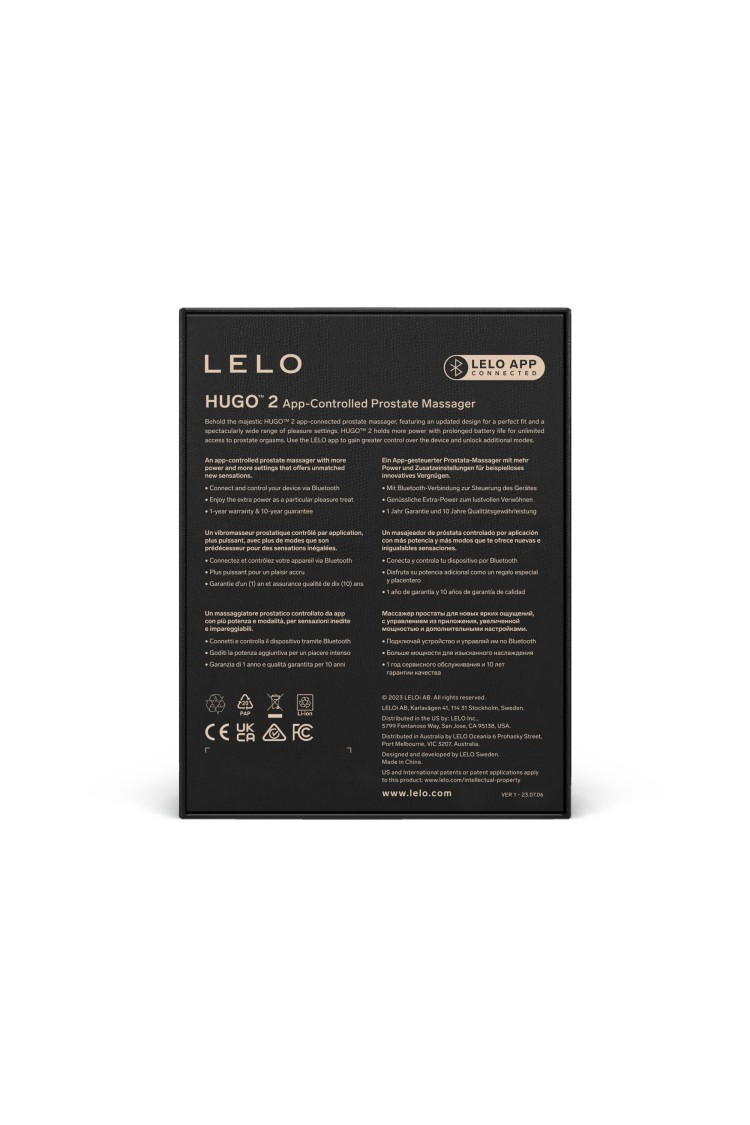 Masażer Prostaty Hugo 2 Green Lelo