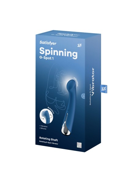 Wibrator Do Punktu G Spinning G-Spot 1 Blue Satisfyer