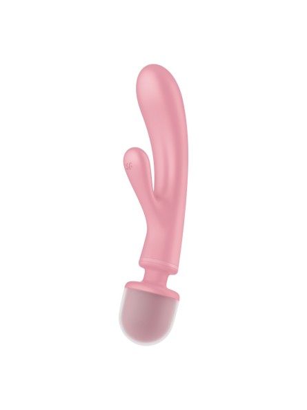 Dwustronny Wibrator Triple Lover Pink Satisfyer