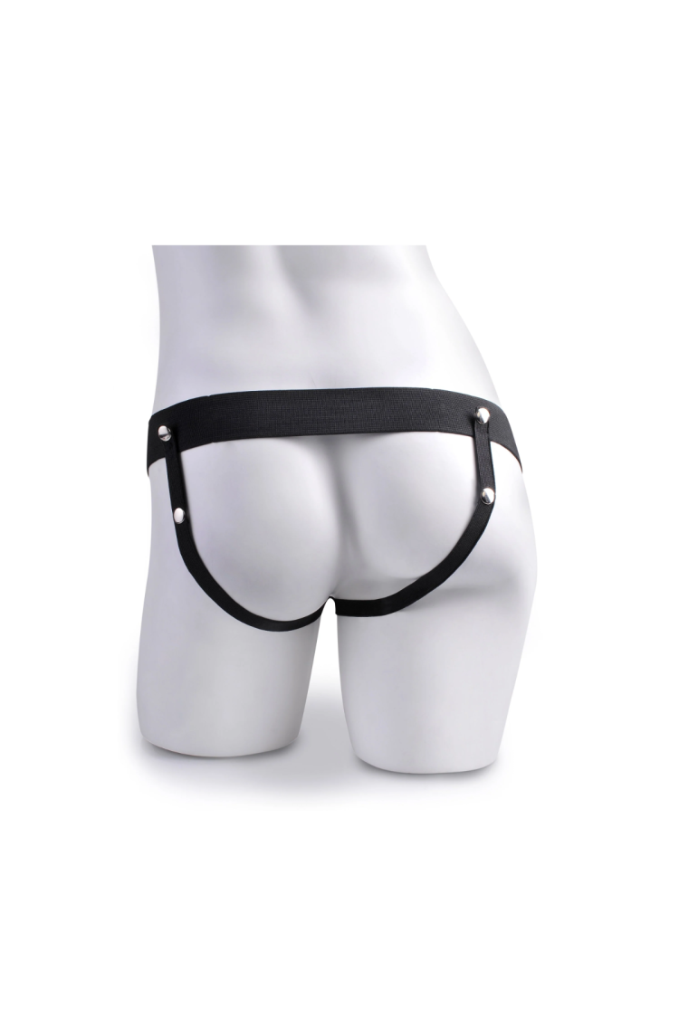 Uprząż Fetish Fantasy Series 7" Hollow Strap-On With Remote Tan Pipedream