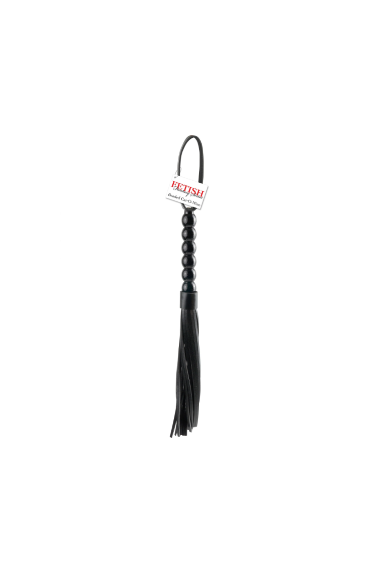 Pejcz Fetish Fantasy Series Beaded Cat-O-Nine Tails Pipedream