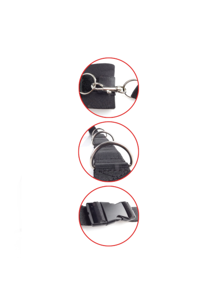 Zestaw Do Krępowania Fetish Fantasy Ultimate Bed Restraint System Pipedream