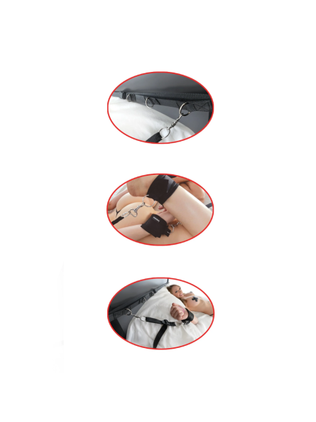 Zestaw Do Krępowania Fetish Fantasy Ultimate Bed Restraint System Pipedream