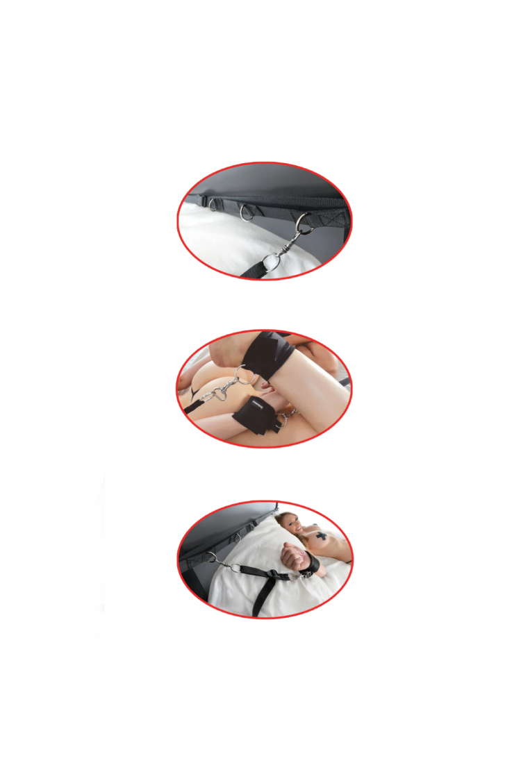 Zestaw Do Krępowania Fetish Fantasy Ultimate Bed Restraint System Pipedream