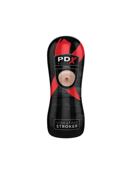 Masturbator Pdx Elite Vibrating Anal Stroker Light Pipedream