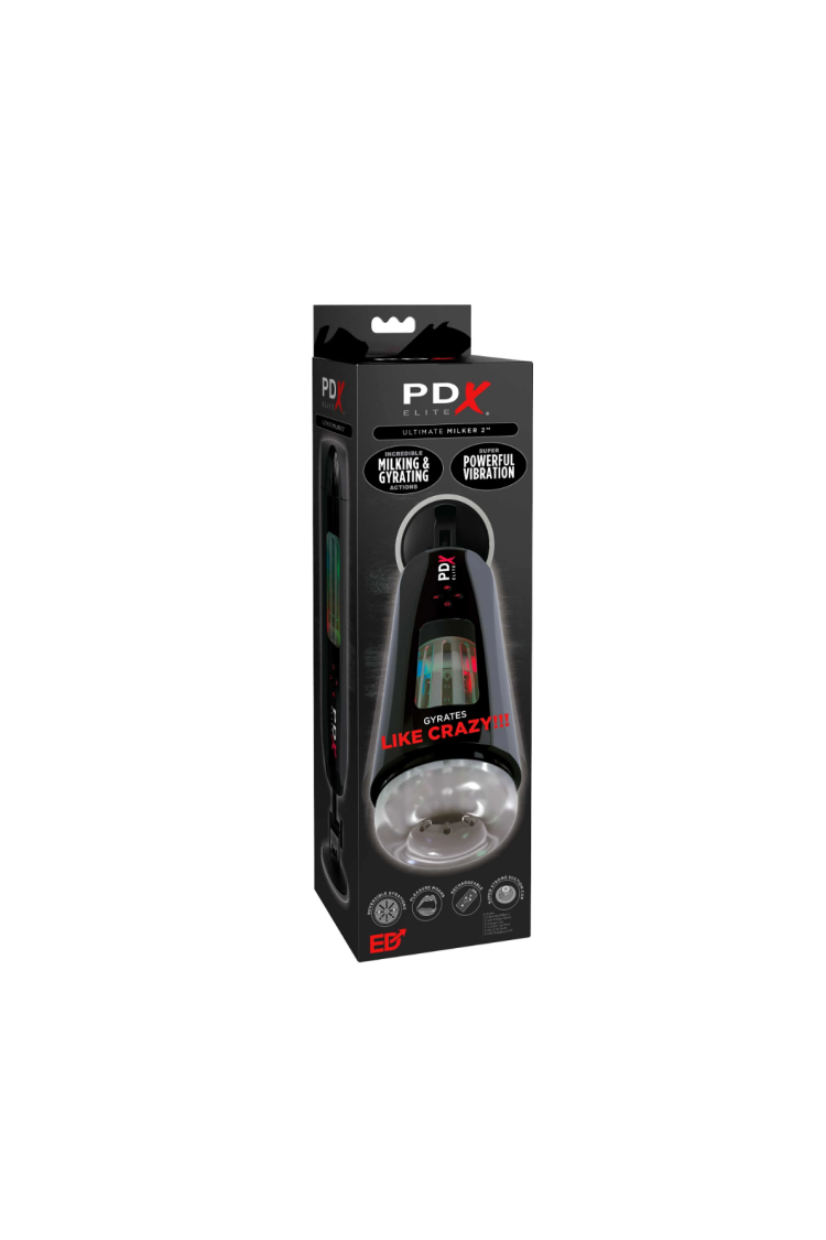 Masturbator Pdx Elite Ultimate Milker 2 Clean Pipedream