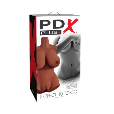 Masturbator Pdx Plus Perfect 10 Torso Brown Pipedream