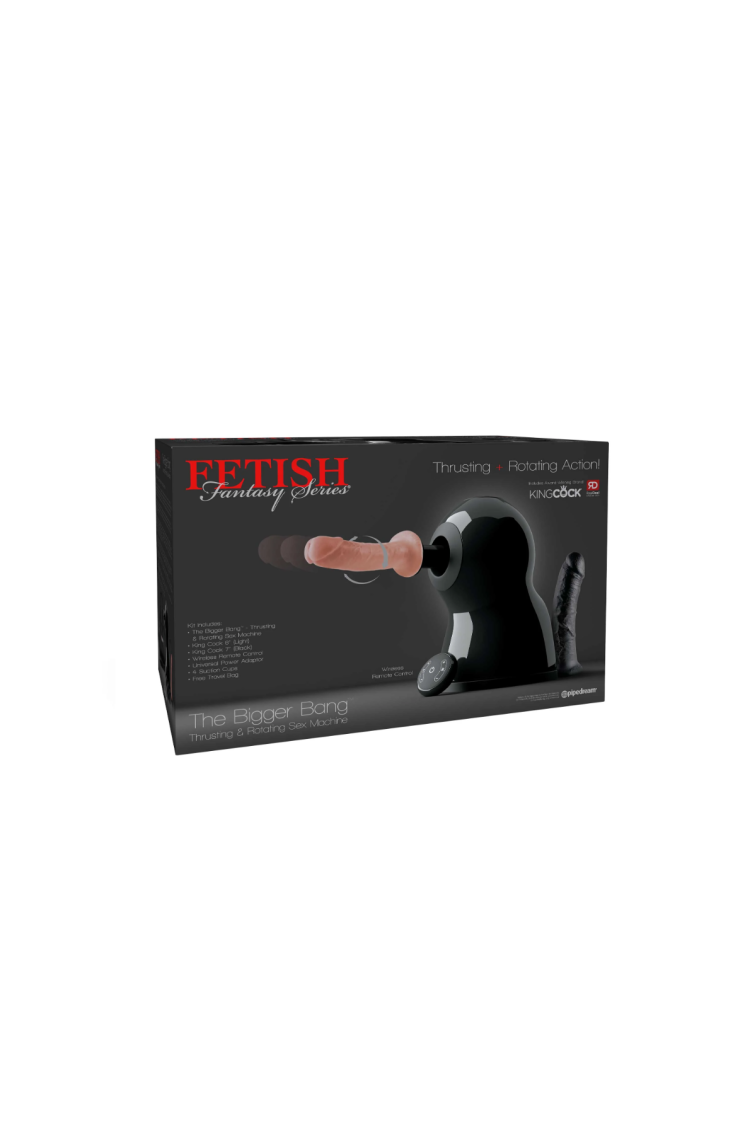 Fetish Fantasy The Bigger Bang Thrusting & Rotating Sex Machine Pipedream