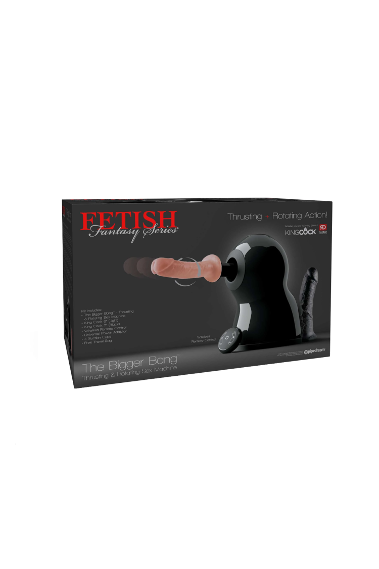 Fetish Fantasy The Bigger Bang Thrusting & Rotating Sex Machine Pipedream