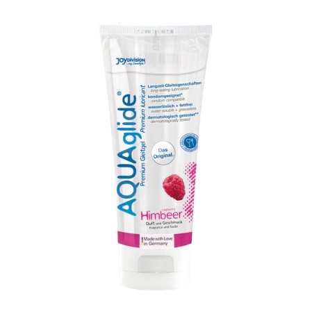 Lubrykant Wodny O Smaku Malinowym Aquaglide Raspberry 100 Ml JoyDivision