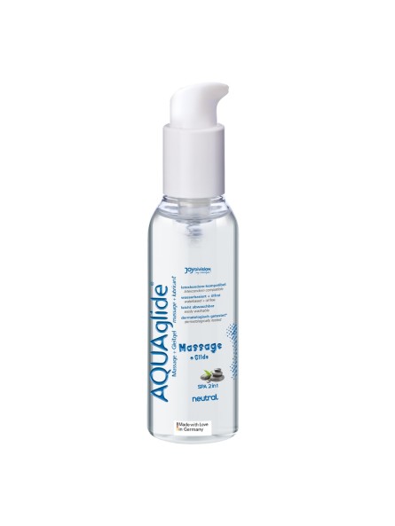 Lubrykant I Żel Do Masażu Aquaglide Massage + Glide Neutral 200 Ml JoyDivision