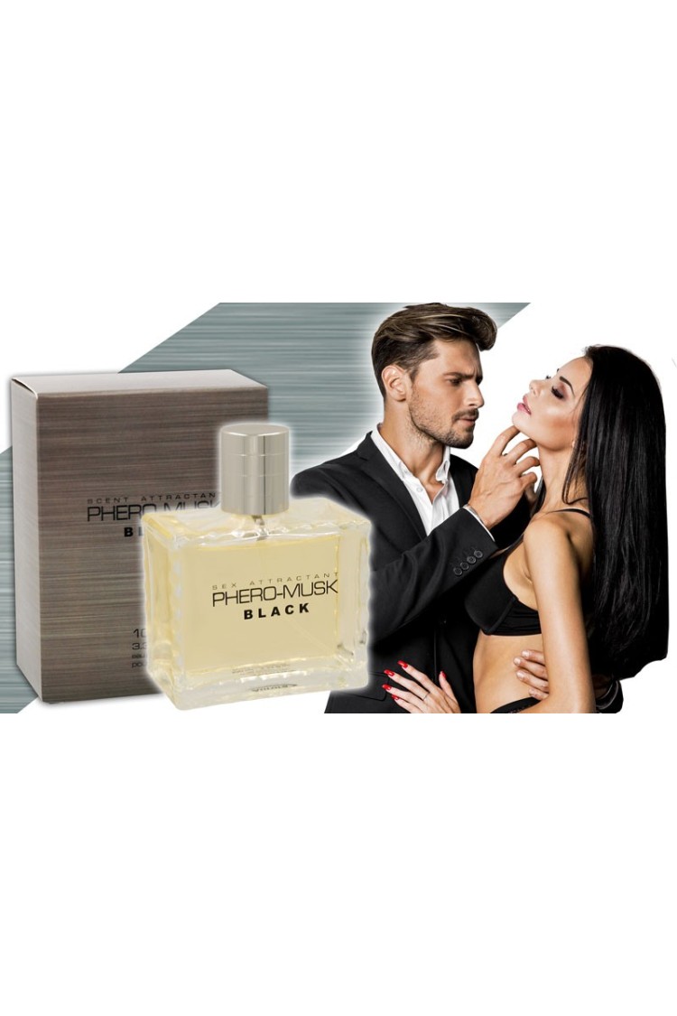 Perfumy Z Feromonami dla mężczyzn Phero-Musk Black For Men 100Ml Aurora
