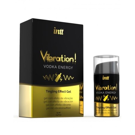 Żel Stymulujący Chłodzący Vibration! Vodka 15 Ml intt