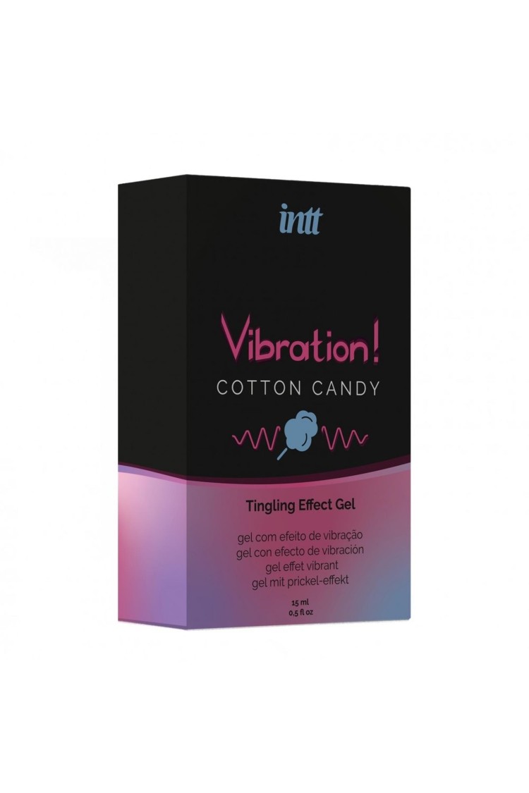 Żel Stymulujący Vibration! Cotton Candy 15 Ml intt