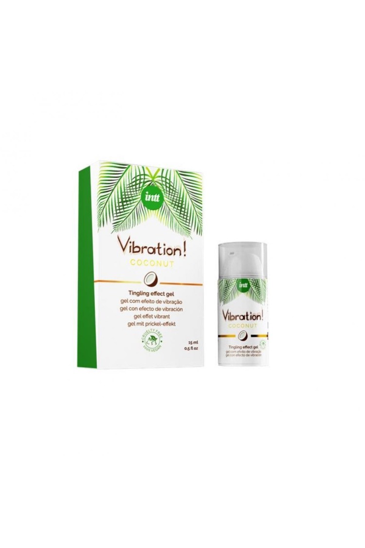 Żel Stymulujący Vibration! Coconut Oli Vegan 15 Ml intt